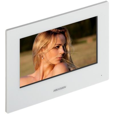 2. Hikvision Pro Series DS-KH6320-WTE2-W Video-Türsprechanlage 17,8 cm (7 Zoll) Weiß