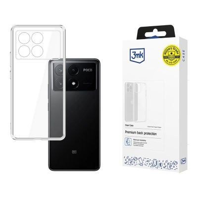 3mk Clear Case für Xiaomi Poco X6 Pro 5G – transparent