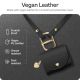 9. Spigen Cyrill Mini Bag Hülle für AirPods 4 – Schwarz