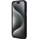 5. DKNY Liquid Silicone Metal Logo iPhone 15 Pro Max Hülle - Schwarz