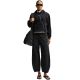 7. Nike Studio Fleece Damen-Sweatshirt, mittelschwer, Schwarz, IM8100 001
