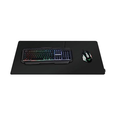 4. Logilink Mauspad, vernähte Kanten, 890x435mm, schwarz, Gr.XXL