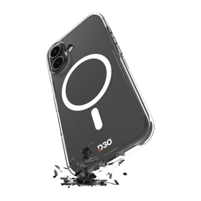 Puro Impact Clear D3O TPU+PC MagSafe kompatible Hülle für iPhone 17 - Transparent