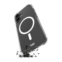 Puro Impact Clear D3O TPU+PC MagSafe kompatible Hülle für iPhone 17 - Transparent