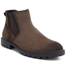Hohe, ungefütterte Herren-Ankle-Boots, braun, Vanhorn WN32307
