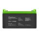 9. QOLTEC Gelbatterie 12V | 120Ah | Gel