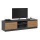 TV-Schrank 140x40xH36 anthrazit/artisan
