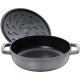 5. STAUB 40511-470-0 Tiefe Bratpfanne mit Deckel - Graphit 28 cm