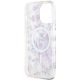 7. Guess GUHMP14LHCFWST iPhone 14 Pro 6,1" transparente Hardcase Flower MagSafe