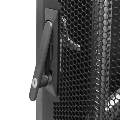 8. QOLTEC Rack-Schrank 19" | 15 HE | 600 x 855 x 600 mm | Perforierte Türen