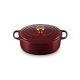 2. Le Creuset 21178299494441 Topf 4,7 l Oval Rot
