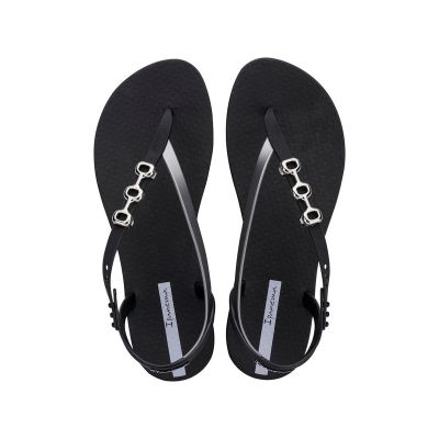 6. Ipanema Sandal Rio Damen Flip-Flop Sandalen modisch bequem Schwarz