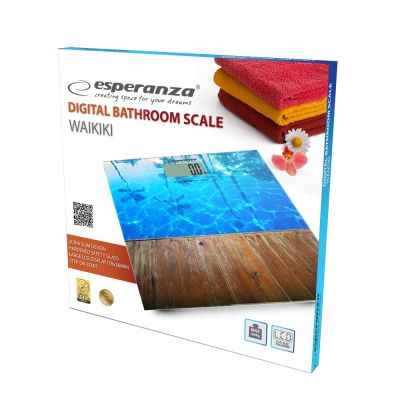 6. Esperanza Waikiki EBS011 Badezimmerwaage