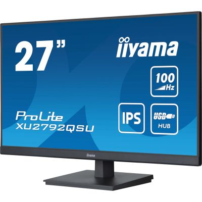 4. iiyama ProLite Computermonitor 68,6 cm (27") 2560 x 1440 px Dual WQHD LED Schwarz