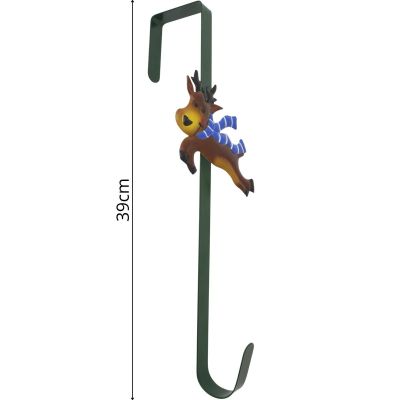 4. Aufhänger für Kränze, 39 cm, Rentier