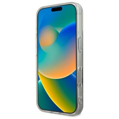 4. Guess IML 4G MagSafe Hülle für iPhone 16 Pro Max – Braun