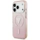 2. Guess IML Gradient Triangle Logo MagSafe Hülle für iPhone 17 Pro - Pink