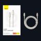13. Baseus Tungsten Gold USB-C / USB-C-Kabel 100 W 1 m – Gold