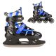 2. NH18366A 2-in-1 dunkelblaue Größe S (31–34) Inline-Skates mit austauschbarer Hockeykufe NILS EXTREME