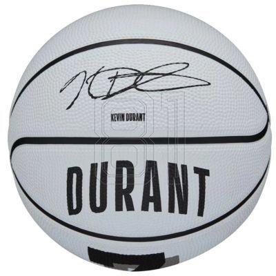 8. Wilson NBA Player Icon Kevin Durant Miniball WZ4007301XB Basketball