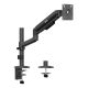 2. ERGO BÜROMONITORHALTERUNG / -AUFHÄNGER, 17"-32", 1-10 kg, MATTSCHWARZ, MAX. VESA 100X100 ER-691 B