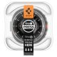3. Spigen Glas.TR „Ez-Fit“ gehärtetes Glas für Samsung Galaxy Watch 8 46 mm – Transparent