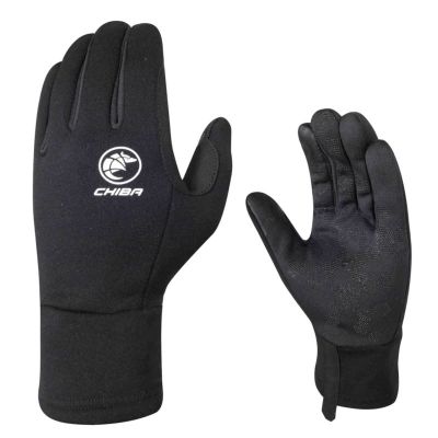 CHIBA POLARFLEECE Handschuhe Schwarz S