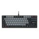 8. Tastatur CHERRY TAS KC 500 MX LP, kabelgebunden, mechanisch, 2.0 Elfenbein-DE-Layout