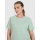 Übergroßes bedrucktes Damen-T-Shirt 4F 4FWSS25TTSHF2238-47S