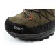 6. CMP Rigel Herren Trekkingschuhe Leder strapazierfähig wasserdicht knöchelhoch oliv