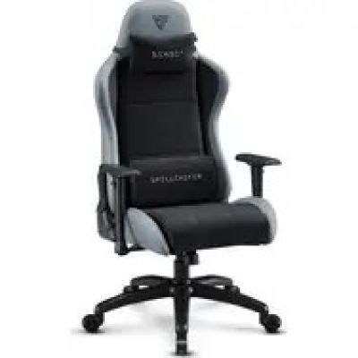 SENSE7 Spellcaster FUKU XL PU-Sessel, Schwarz und Grau