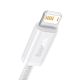 2. Baseus Dynamic Series 2,4A USB-A - Lightning Kabel 2 m - weiß