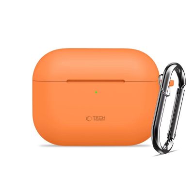 2. Tech-Protect Silikon-Hakenhülle für AirPods Pro - Orange