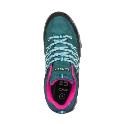 7. CMP Rigel Low WP Damen Trekkingschuhe türkis 3Q1324616NN
