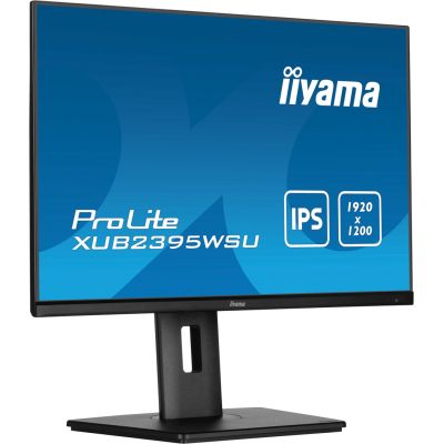 4. iiyama ProLite XUB2395WSU-B5 Computermonitor 57,1 cm (22,5") 1920 x 1200 px WUXGA LCD Schwarz