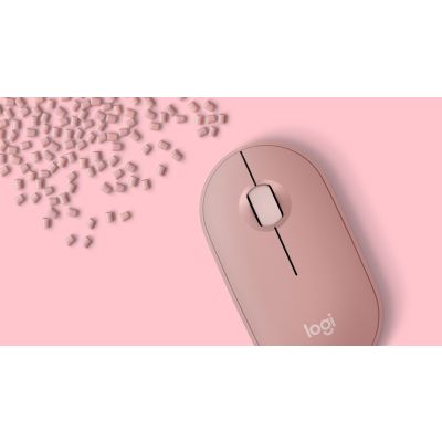 14. Logitech Pebble 2 M350s Pinke Maus