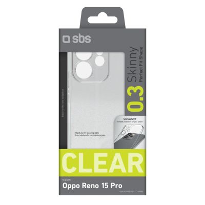 2. SBS Skinny Cover für Oppo Reno 15 Pro – Transparent