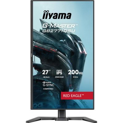 15. IIYAMA LED Fast IPS Monitor 27" GB2771QSU-B1 Red Eagle 200Hz