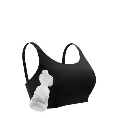 Momcozy Hands-Free Still-BH Schwarz 2XL