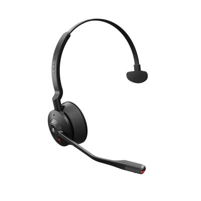 Jabra Engage 55 Kabelloses Headset mit Kopfbügel, Büro/Callcenter, Schwarz, Titan