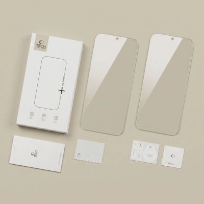 6. Tech-Protect Glass Fit+ 2er-Pack Panzerglas für Google Pixel 9 Pro XL / 10 Pro XL - Transparent
