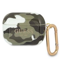 Guess, GUAPUCAMA AirPods Pro Cover Green/Khaki Camo Collection