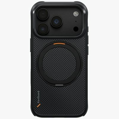 2. Uniq Keva Mov Magclick Ladehülle für iPhone 18 Pro / 17 Pro – Schwarz