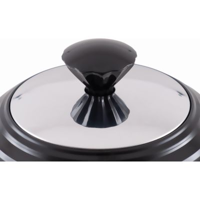 4. ELDOM NELA Wasserkocher, Fassungsvermögen 1,7 l, Leistung 2000 W, Schwarz C26