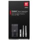 2. ZWILLING 97119-004-0 Twinox Maniküre-Set – Schwarzes Lederetui, 3-teilig
