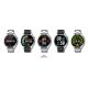 4. GIEWONT Vertex SmartCall GW450-5 Smartwatch in Silber/Carbonleder