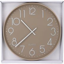 GLASWANDUHR 50CM SAND