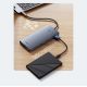 10. HUB Baseus PortalJoy Series 13in1 USB-C – 2x HDMI / DP / VGA / USB-A 3.1 / USB-C 3.1 / USB-A 2.0 / PD / RJ45 / SD / TF / AUX – grau