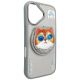 5. Nimmy Glasses Cool Cat MagSafe Case für iPhone 16 - Grau