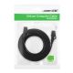 5. Ugreen Ethernet-Patchkabel U/FTP Cat. 7 10 Gbit/s flach 0,5 m schwarz (NW106)